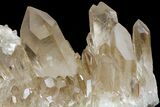 Large, Wide Quartz Crystal Cluster - Brazil #136162-3